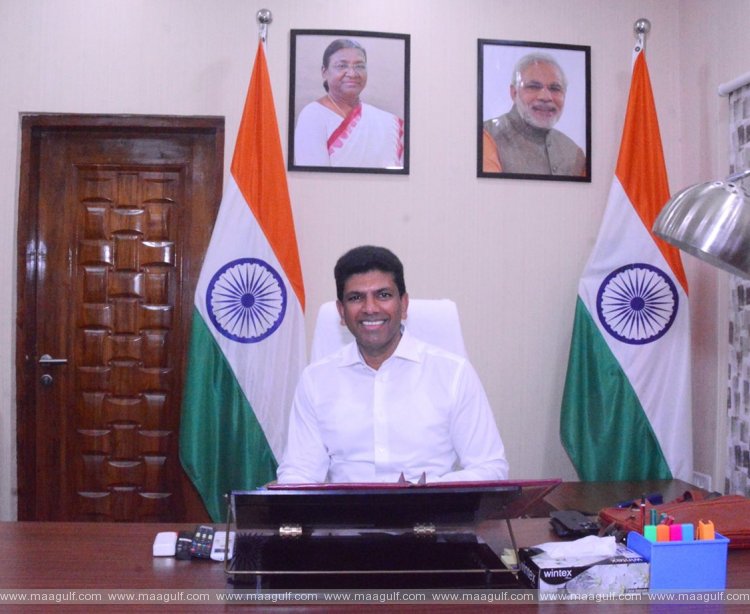 Pemmasani Chandrasekhar took charge as Union Minister of State