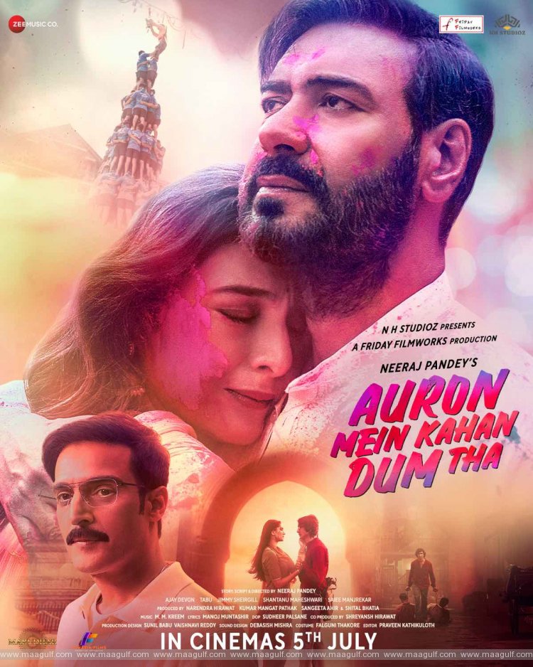 Ajay Devgn and Tabu\'s \'Auron Mein Kahan Dum Tha\' in cinemas 5th July