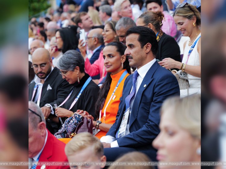 Amir attends opening ceremony of \'Paris 2024\' Olympics